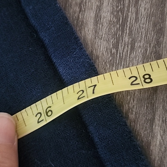 Extra Point by Reference Point Woman & Dog Applique Cardigan - Picture 7 of 7